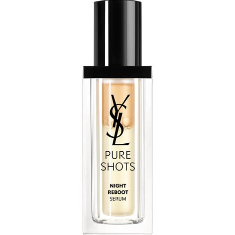 ysl pure shots night reboot serum ingredients|pure shots light up serum.